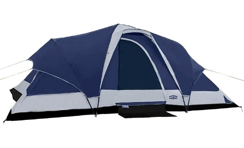 Pacific Pass Camping Tent 8 Person Family Dome Tent